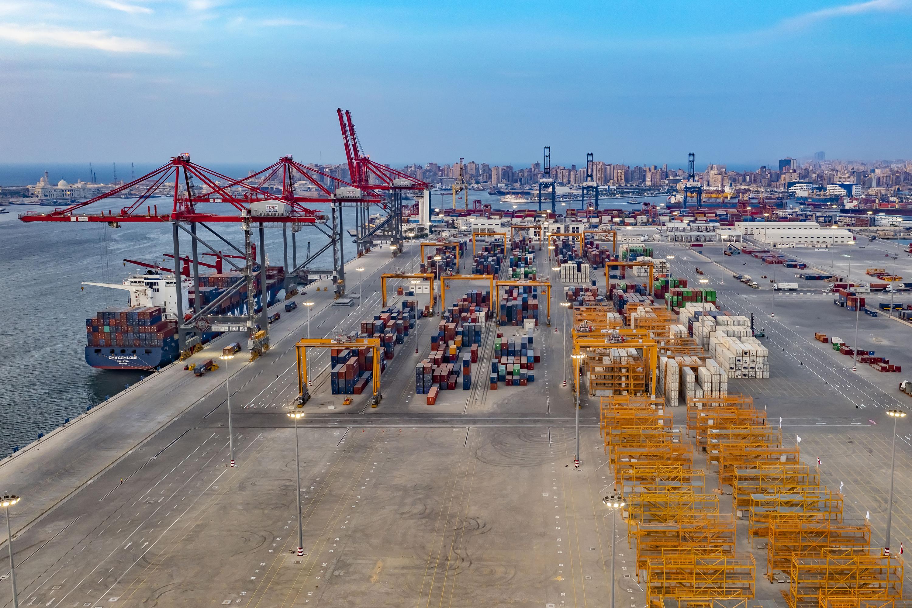 Infrastructure Works: Berths 55/62 Tahya Masr Multi-Purpose Terminal Alexandria