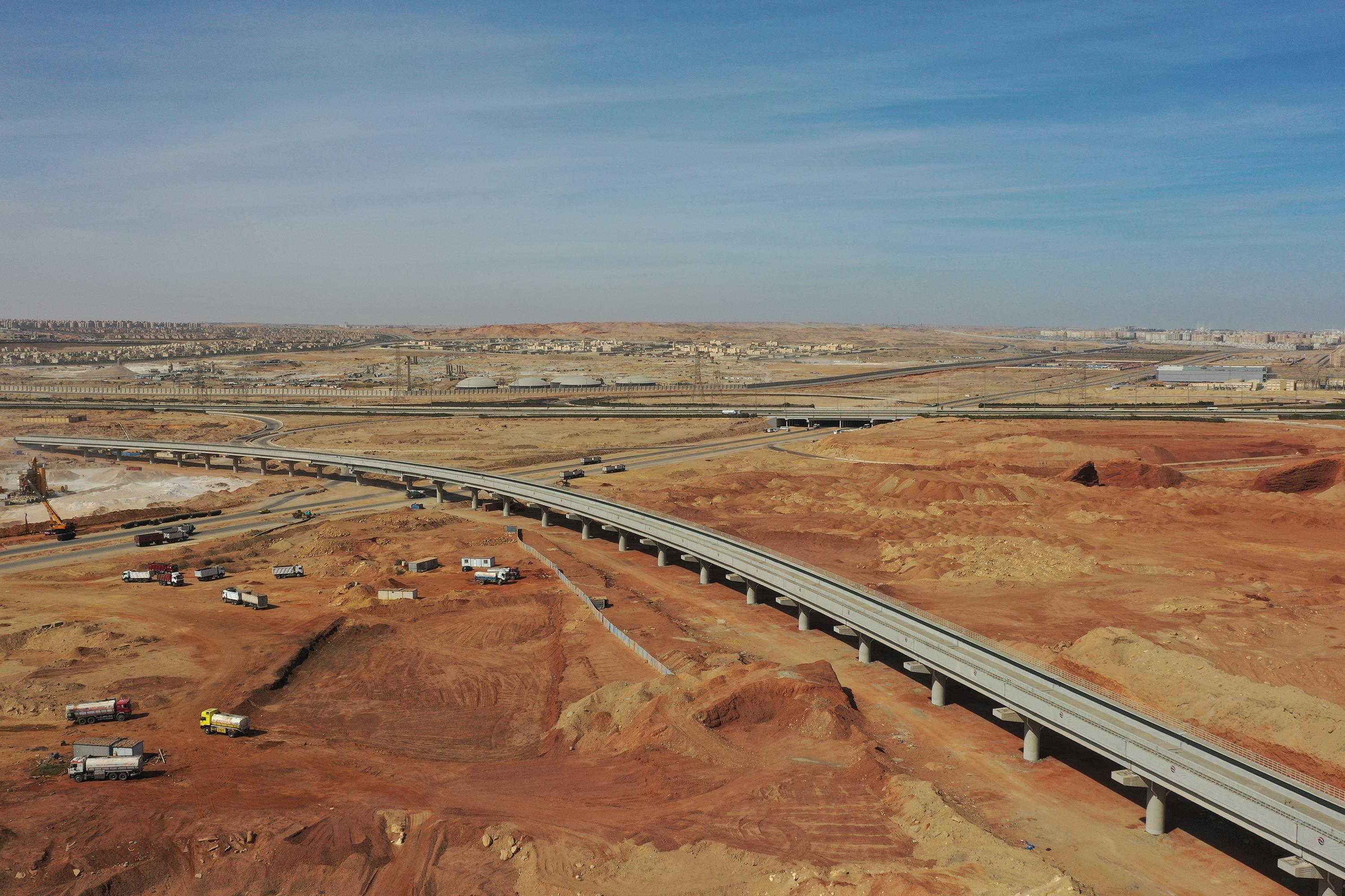 LRT (Kayan – NAC) Viaduct New Administrative Capital – Cairo