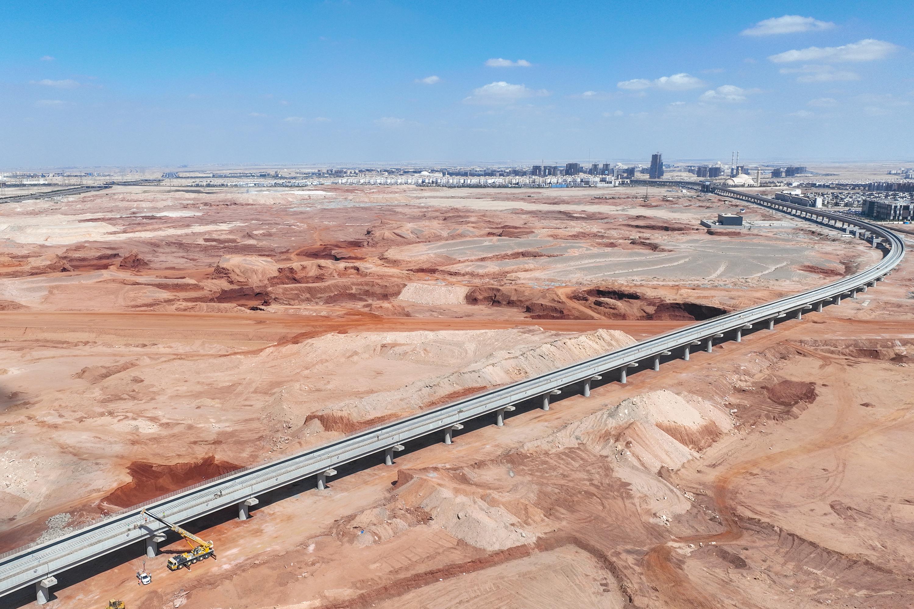 LRT (Kayan – NAC) Viaduct New Administrative Capital – Cairo