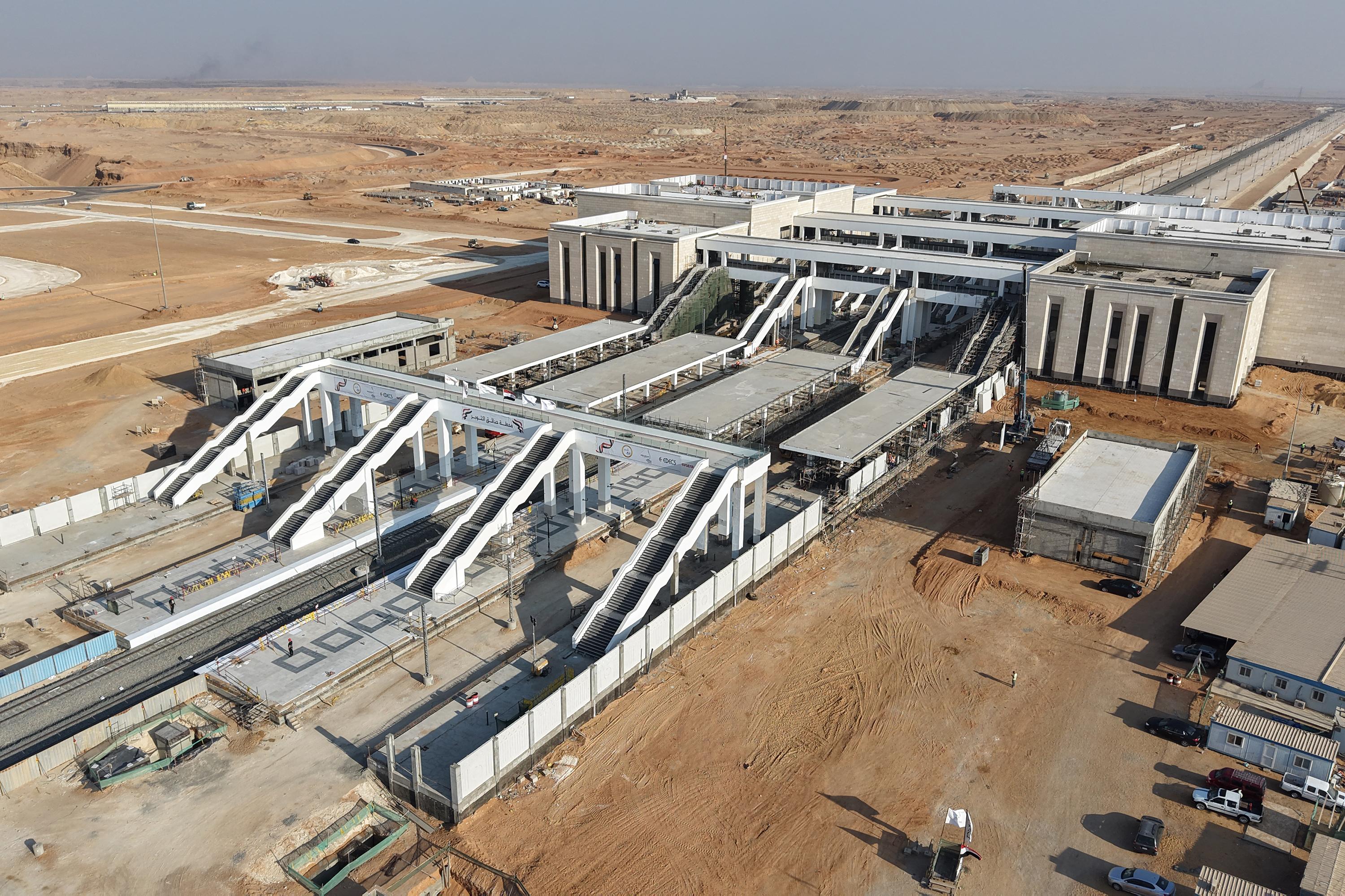 High-Speed Rail Station Hadayek October – Giza