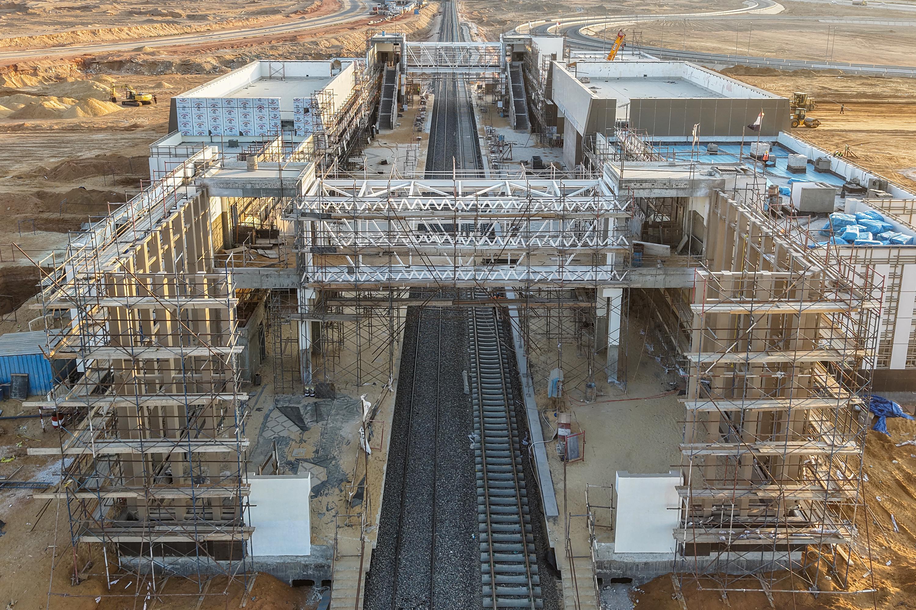 Light Rail Train Station New Administrative Capital – Cairo