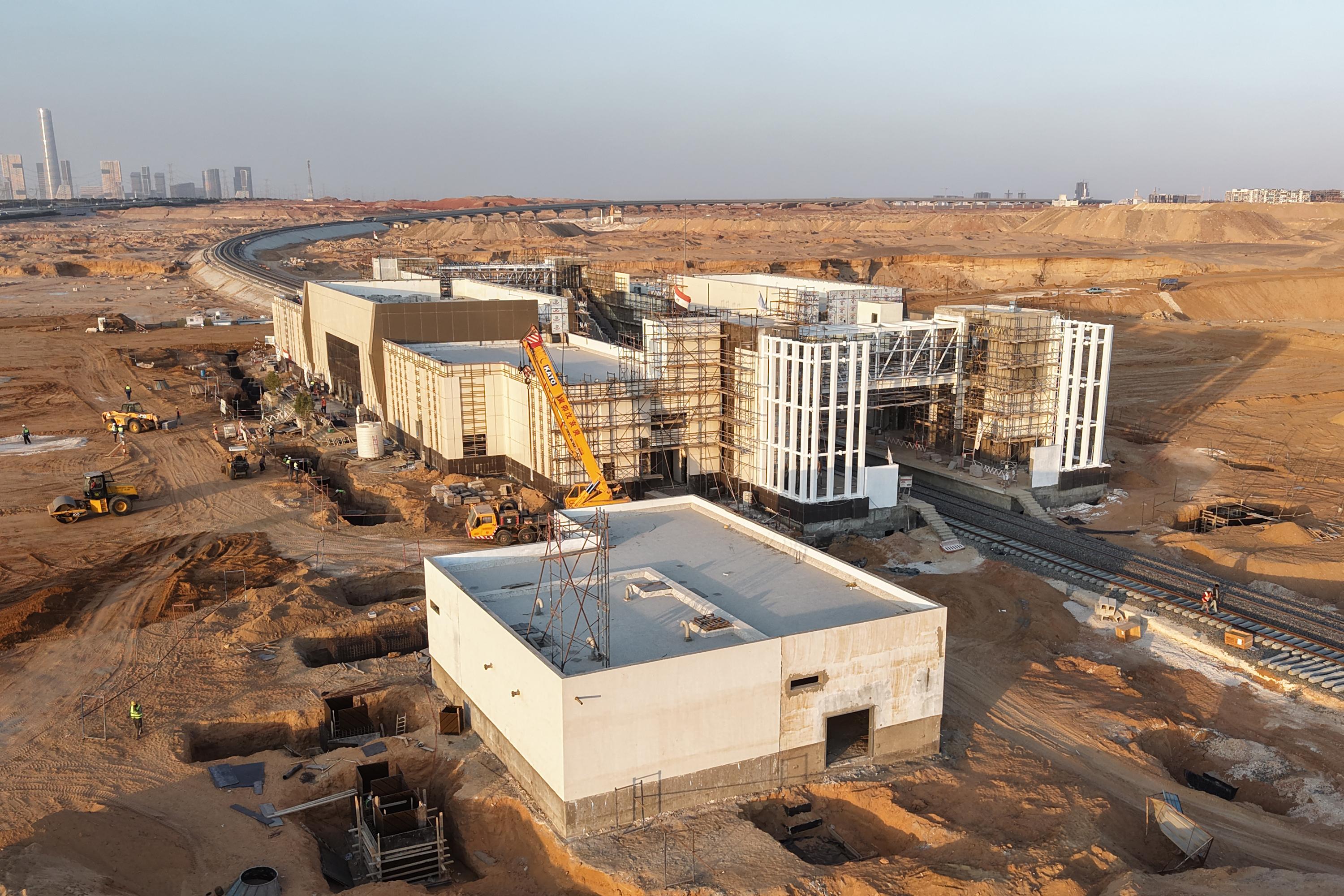 Light Rail Train Station New Administrative Capital – Cairo