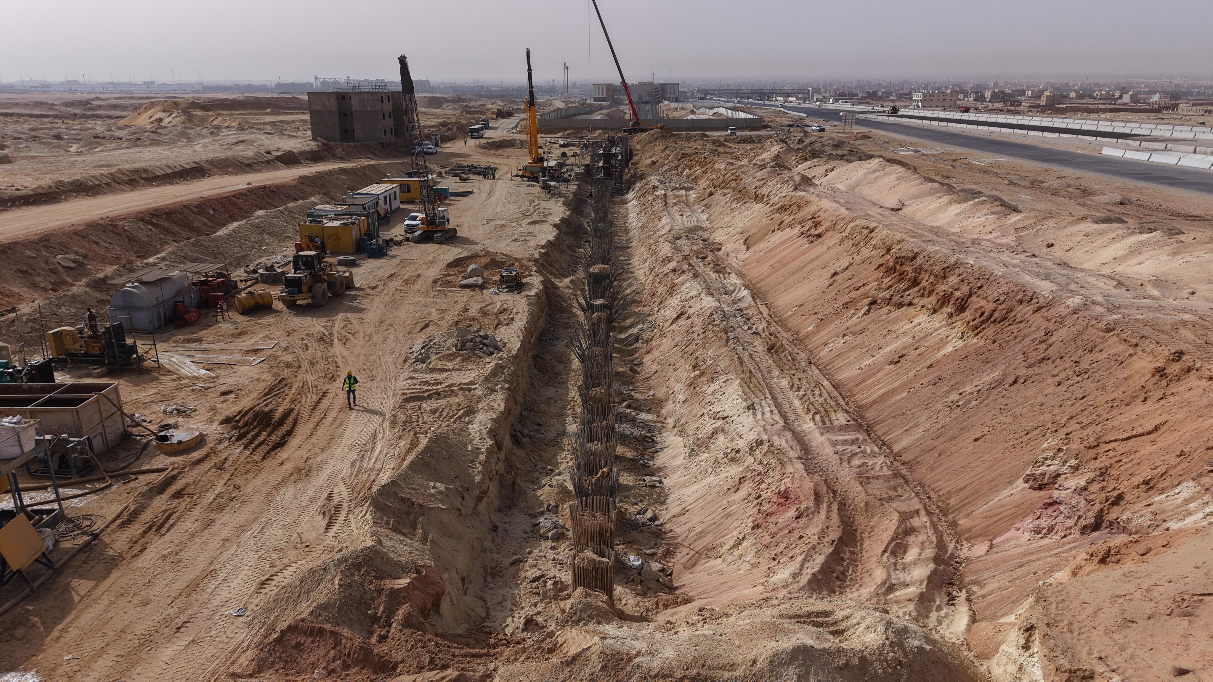LRT (Phase 4) - Bridge#1 10th Of Ramadan City-Egypt 