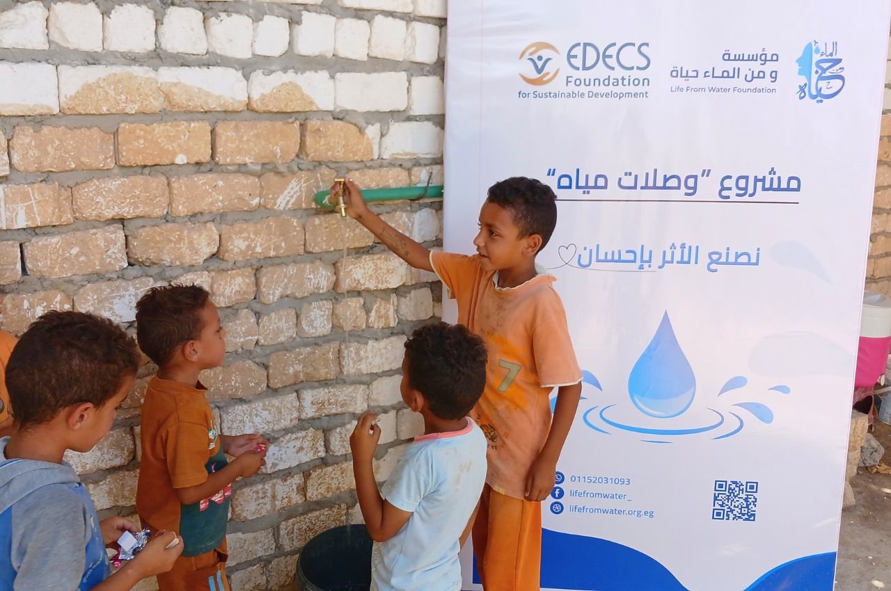 EDECS Foundation Provides Clean Water Connections to Families in Need