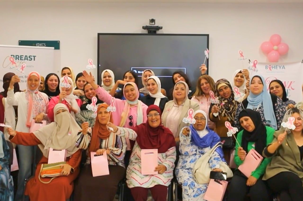 Raising Awareness, Saving Lives Breast Cancer Workshop with Baheya at EDECS