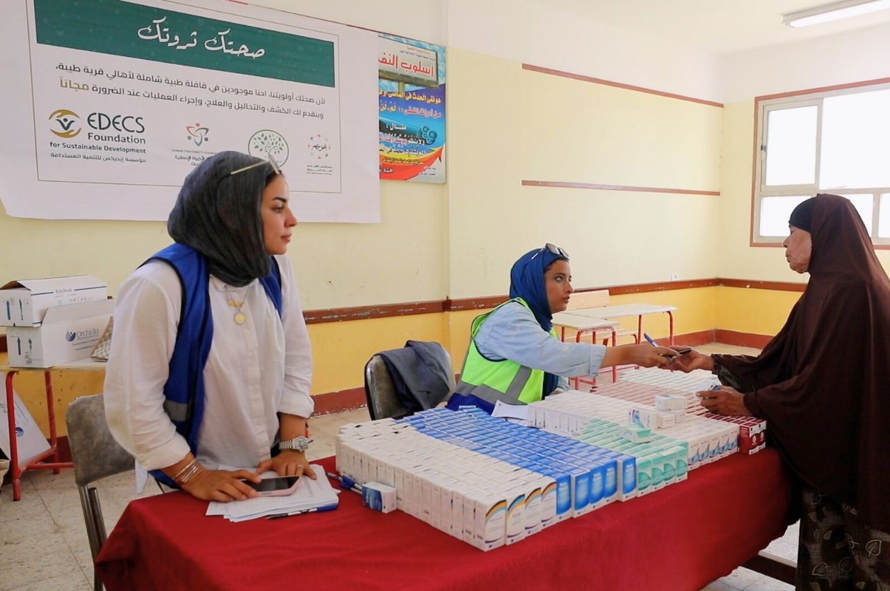 EDECS Foundation Organizes Comprehensive Medical Convoy in Al-Beheira