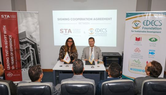 EDECS Foundation Sponsors Students at ElSewedy Technical Academy