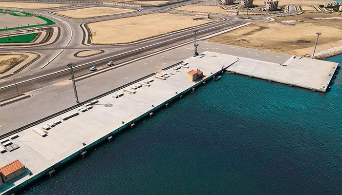 Construction of Eastern Quay Wall in East Port Said