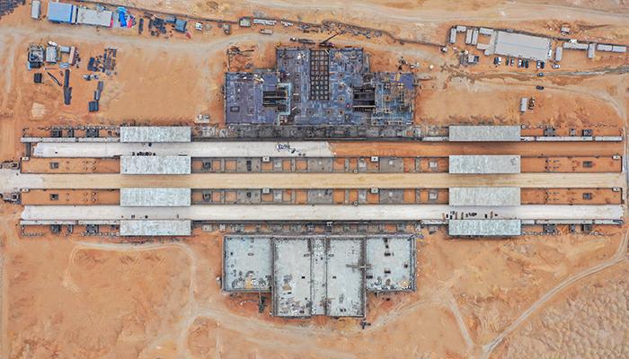 High-Speed Rail Station Hadayek October – Giza