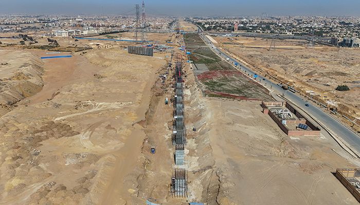 High-Speed Rail Viaduct - Nile Sat Road