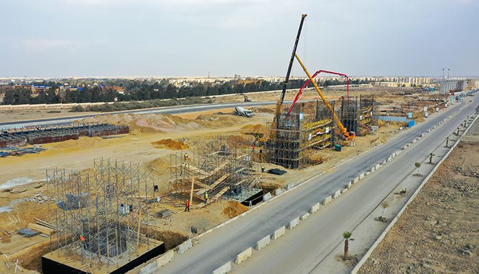 High-Speed Rail Viaduct - Nile Sat Road