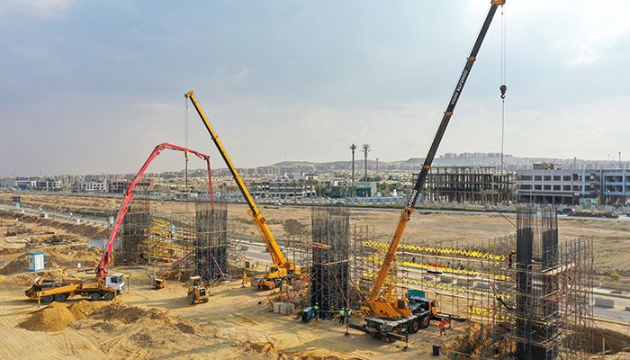 High-Speed Rail Viaduct - Nile Sat Road