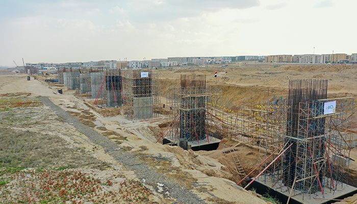 High-Speed Rail Viaduct - Nile Sat Road
