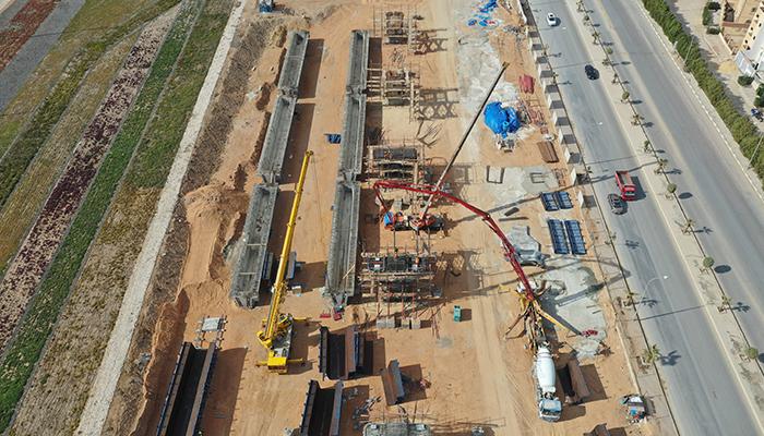 High-Speed Rail Viaduct Hadayek October – Giza