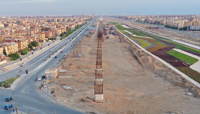 High-Speed Rail Viaduct Hadayek October – Giza