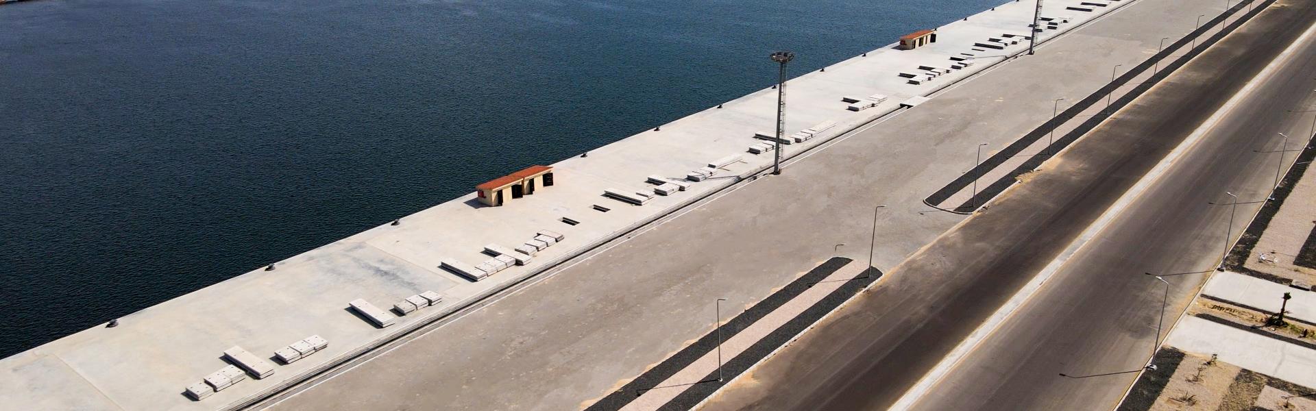 Arterial Road at East PortSaid Seaport