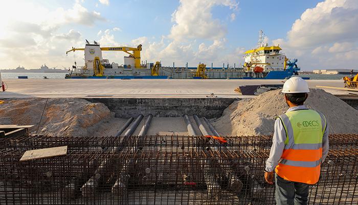 Infrastructure Works: Berths 55/62 Tahya Masr multi-purpose Terminal Alexandria