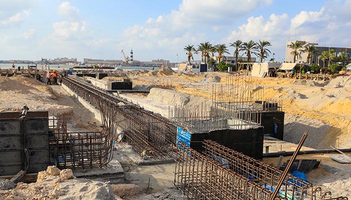 Infrastructure Works: Berths 55/62 Tahya Masr multi-purpose Terminal Alexandria