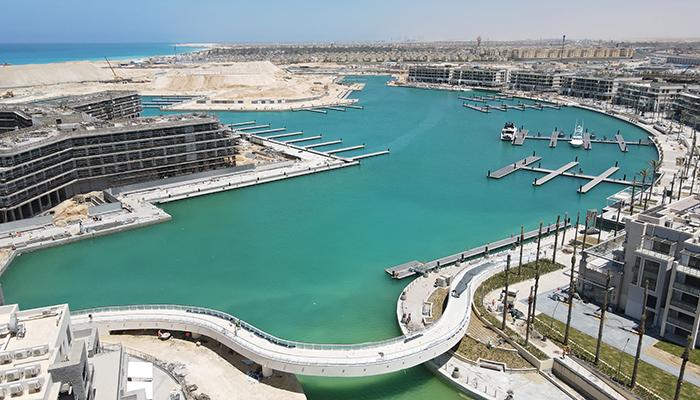 Construction of Marassi Marina Prefabricated Aluminium Pontoons