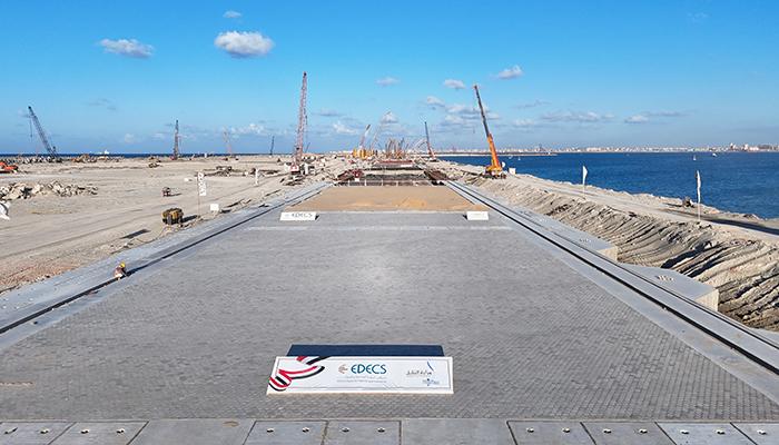 Construction of multi-purpose Terminal at Al-Dekheila Seaport, Berth 100 (Quay Wall)