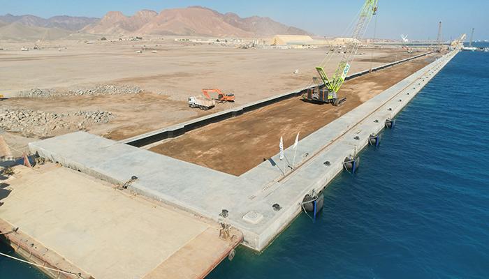 Construction of multi-purpose Terminal at Safaga Seaport (Quay Wall)