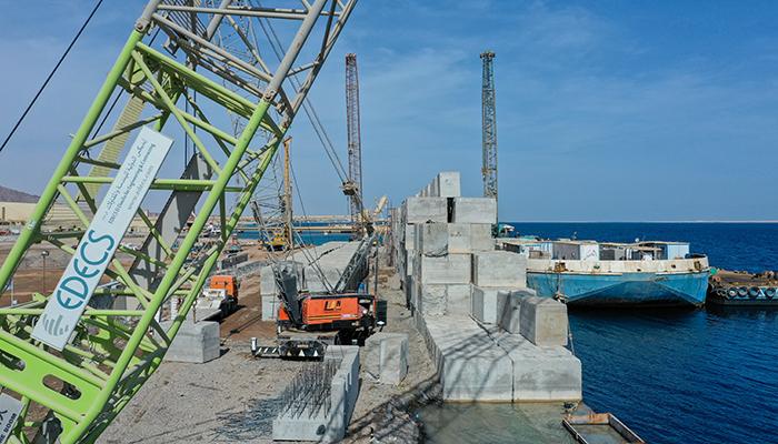Construction of multi-purpose Terminal at Safaga Seaport (Quay Wall)