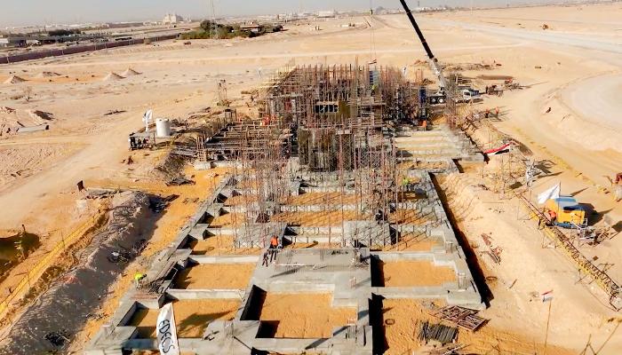 Construction of Administrative and Auxiliary Buildings of Sokhna Port