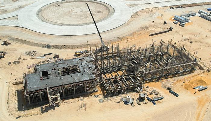 Construction of Administrative and Auxiliary Buildings of Sokhna Port